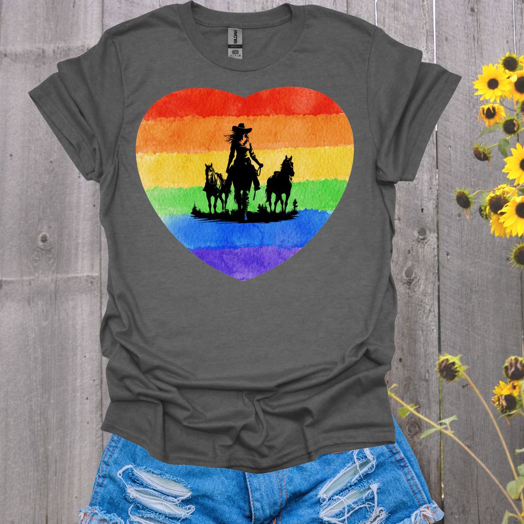Cowgirl Pride Horse T-Shirt