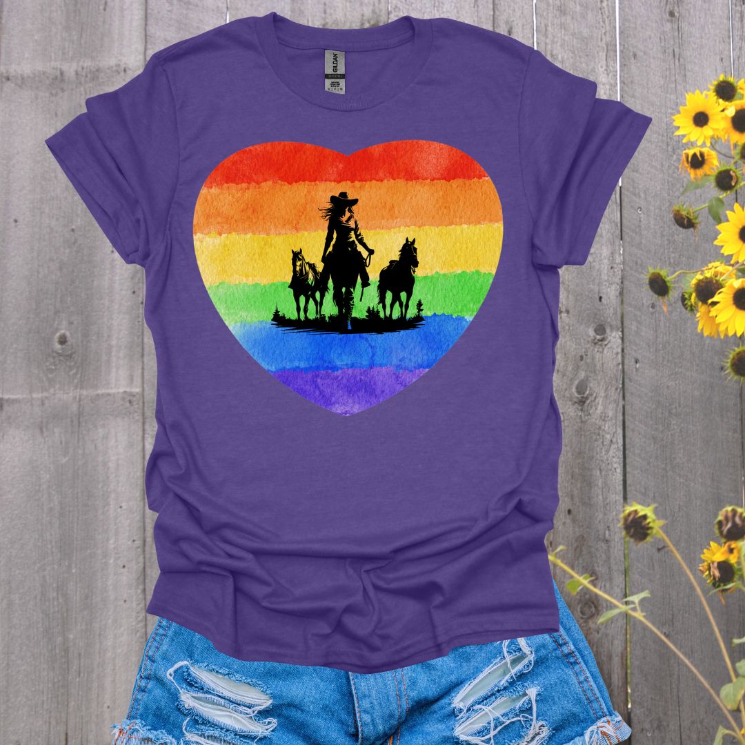 Cowgirl Pride Horse T-Shirt
