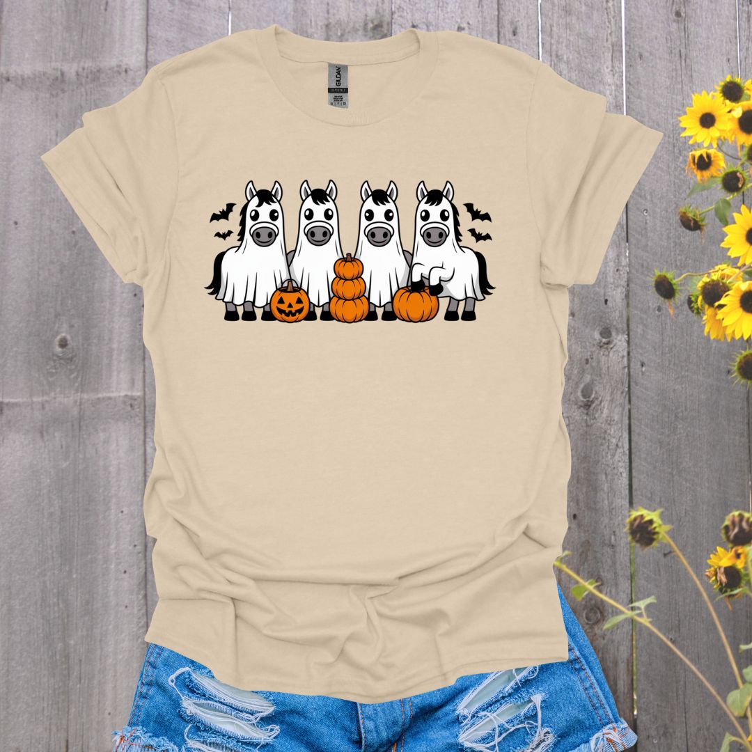 Cute Ghost Horse T-Shirt