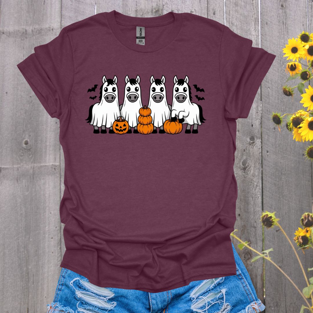 Cute Ghost Horse T-Shirt