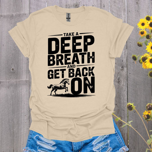Deep Breath Horse T-Shirt