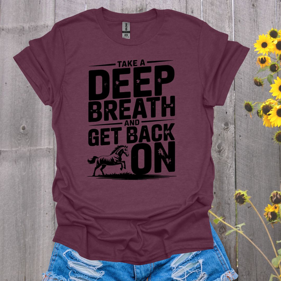 Deep Breath Horse T-Shirt