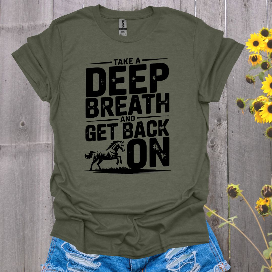 Deep Breath Horse T-Shirt