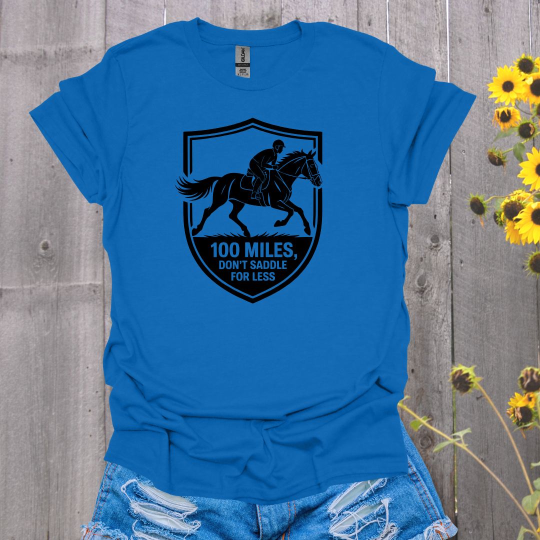 100 Miles Horse T-Shirt