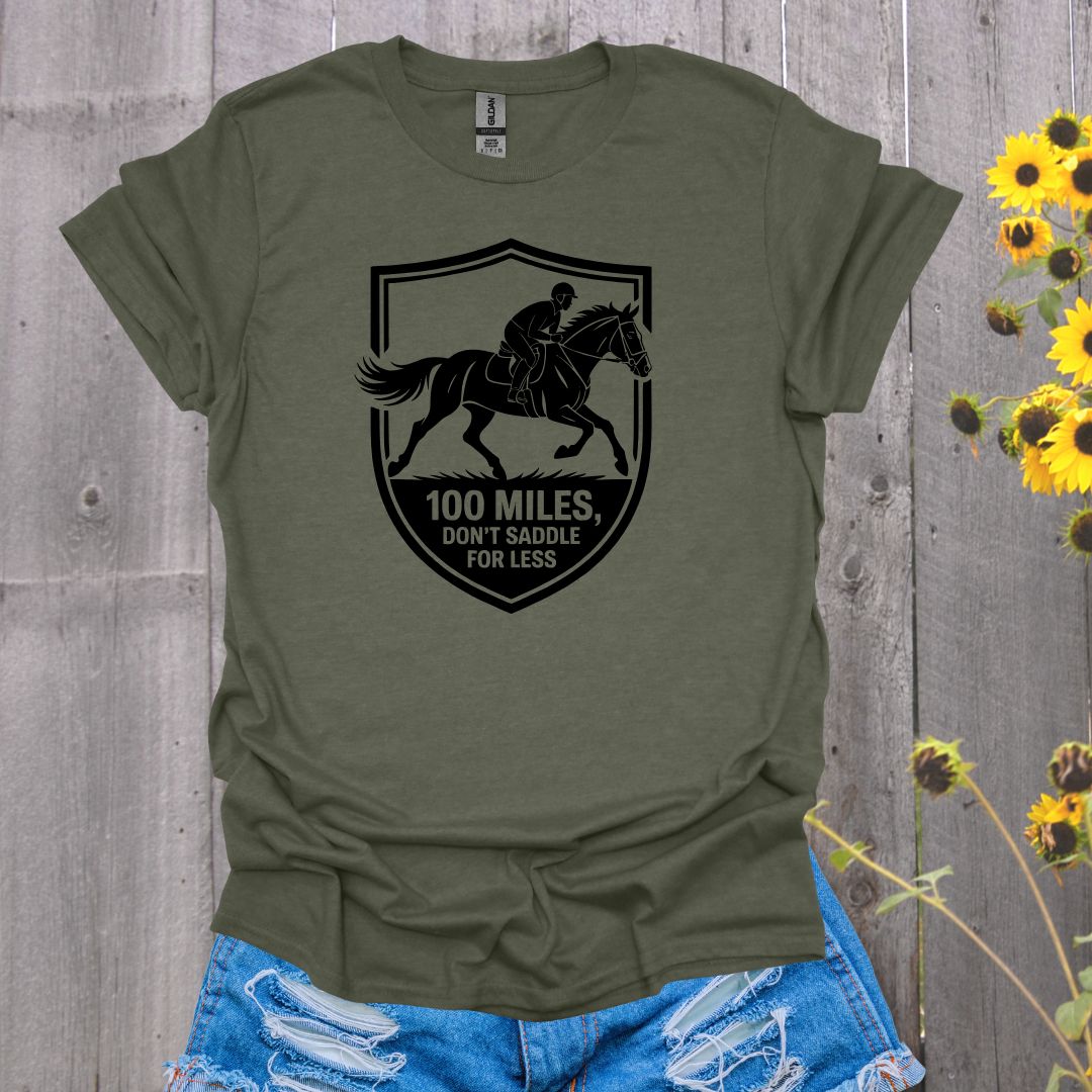100 Miles Horse T-Shirt