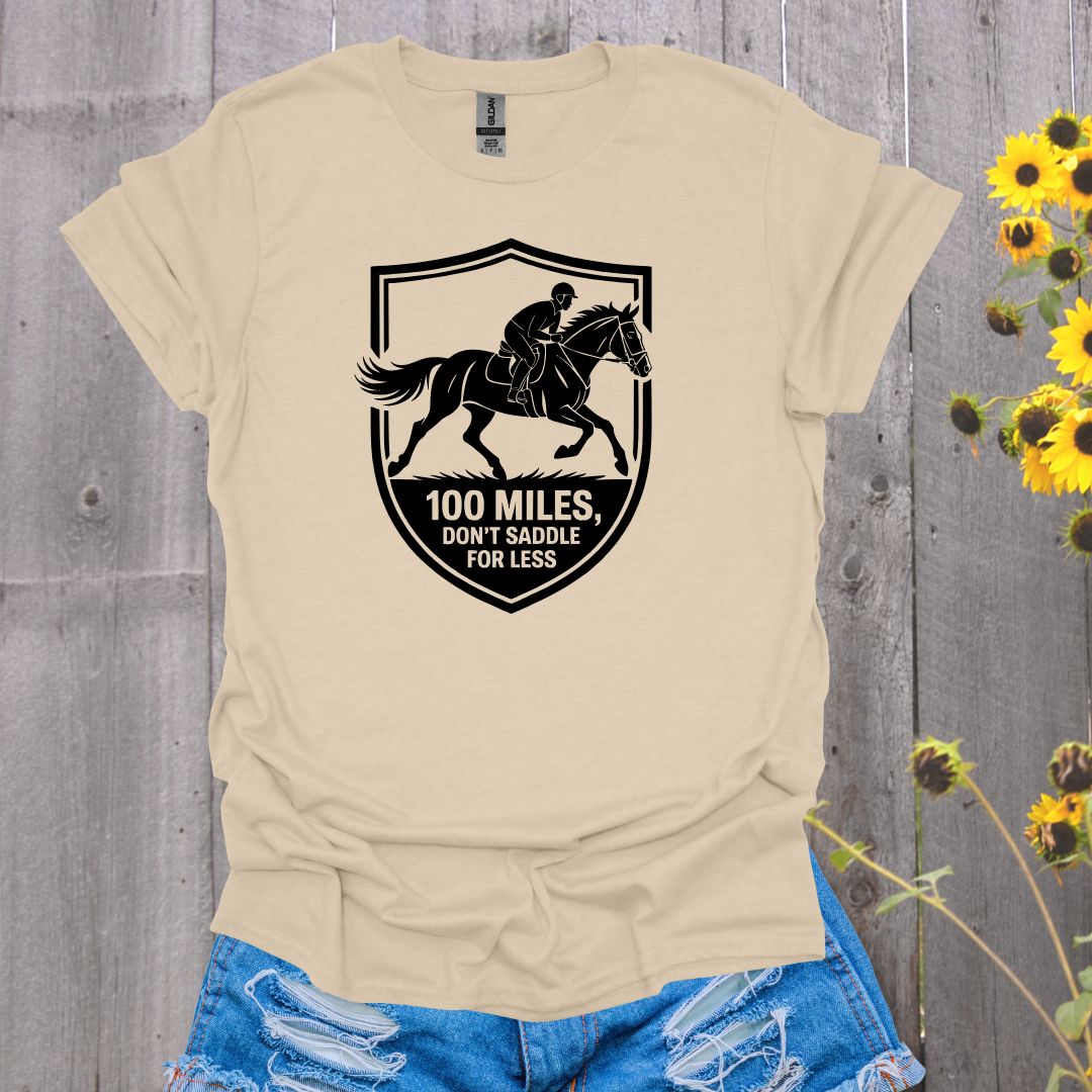 100 Miles Horse T-Shirt