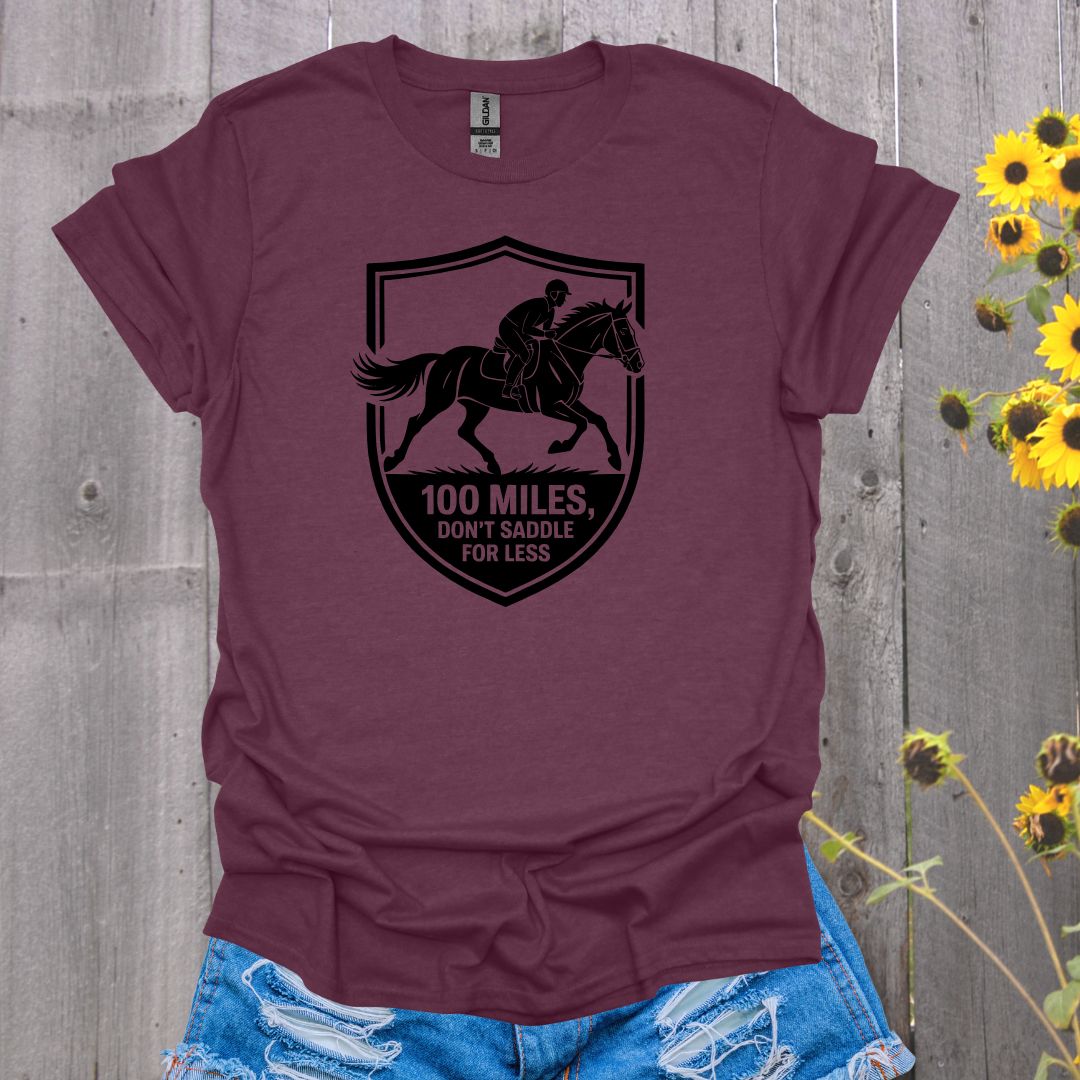 100 Miles Horse T-Shirt