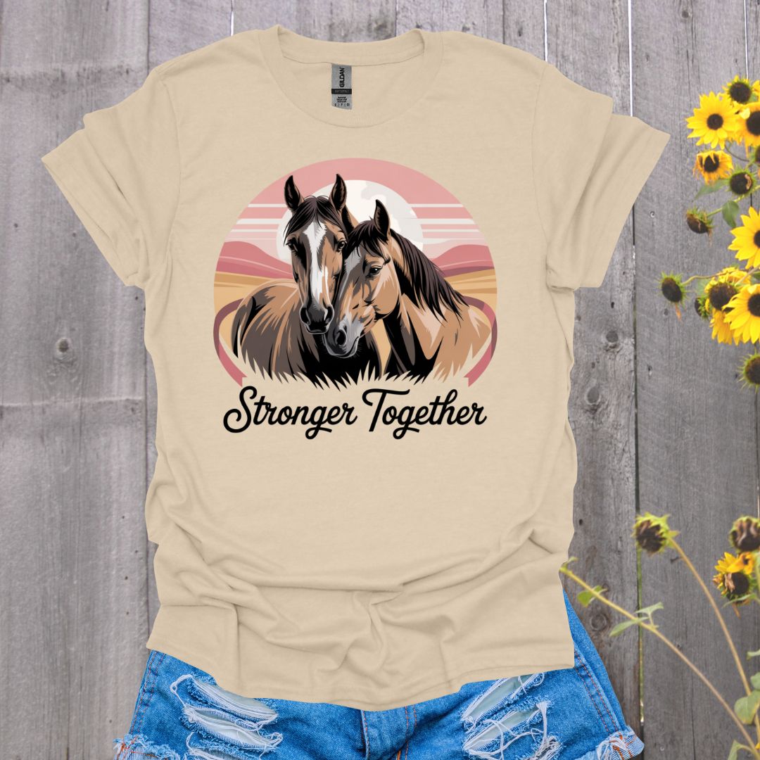 Stronger Together Breast Cancer T-Shirt