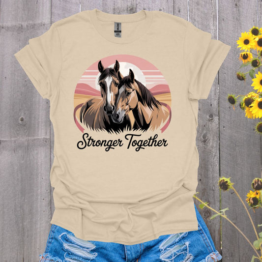 Stronger Together Breast Cancer T-Shirt
