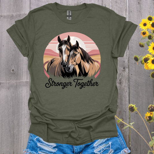 Stronger Together Breast Cancer T-Shirt