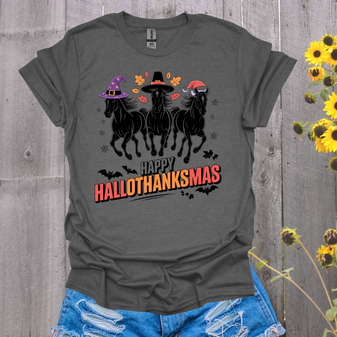 Happy Holiday Horse T-Shirt