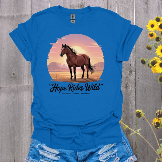 Hope Horse Breast Cancer T-Shirt