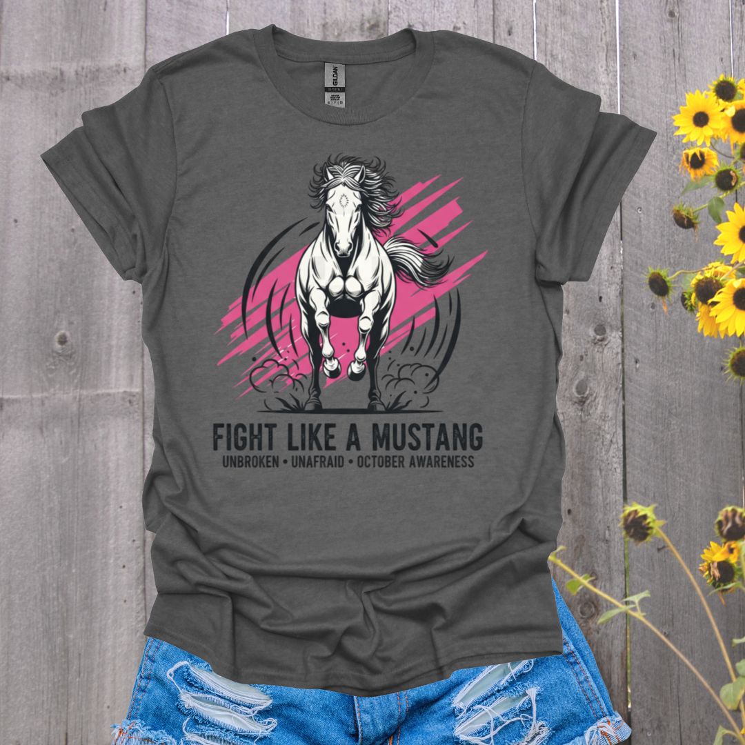 Mustang Breast Cancer T-Shirt