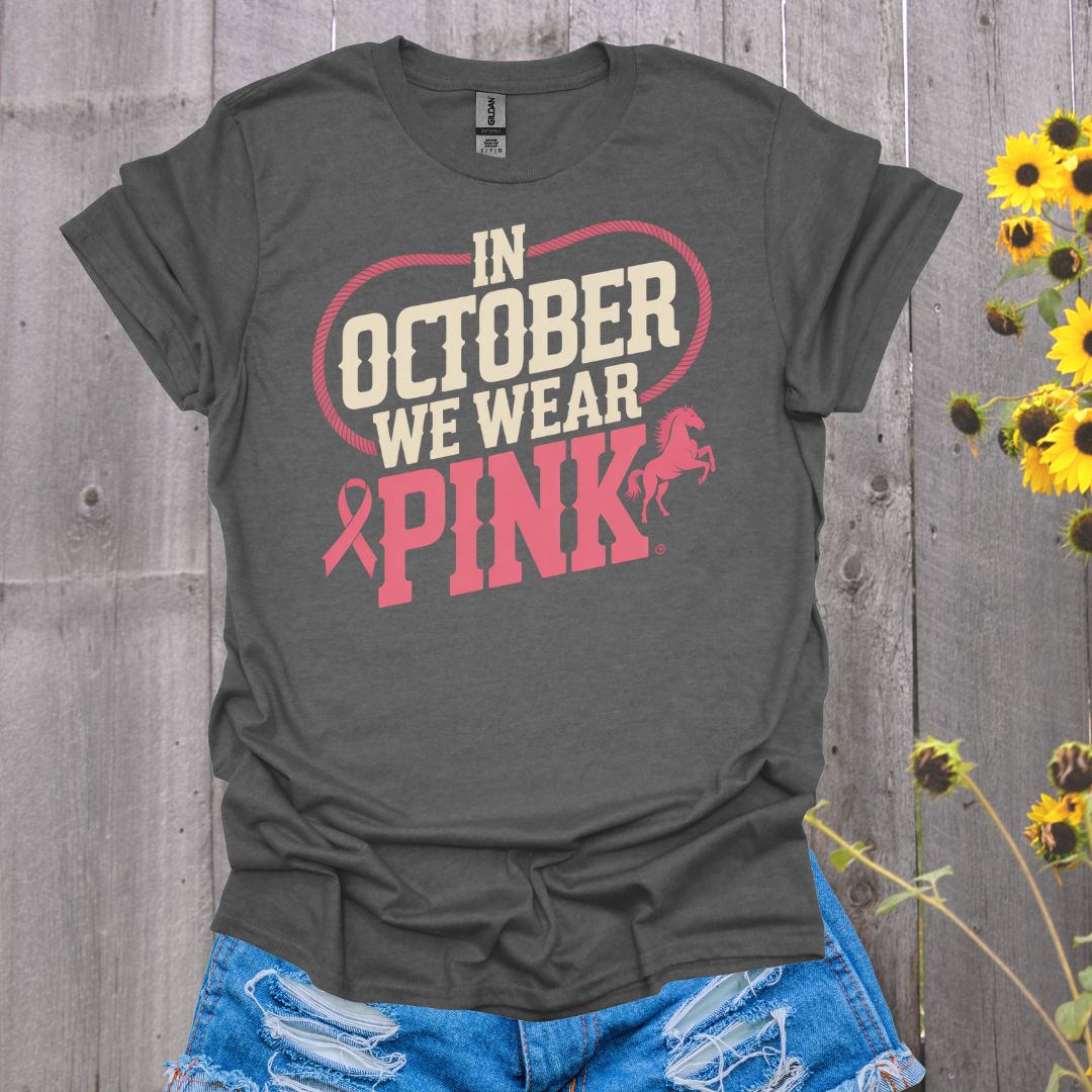 We Wear Pink Breast Cancer T-Shirt
