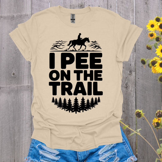 Pee On the Trail Horse T-Shirt