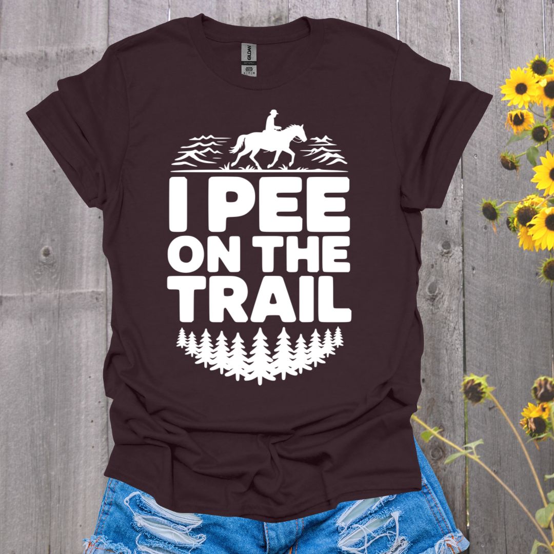 Pee On the Trail Horse T-Shirt