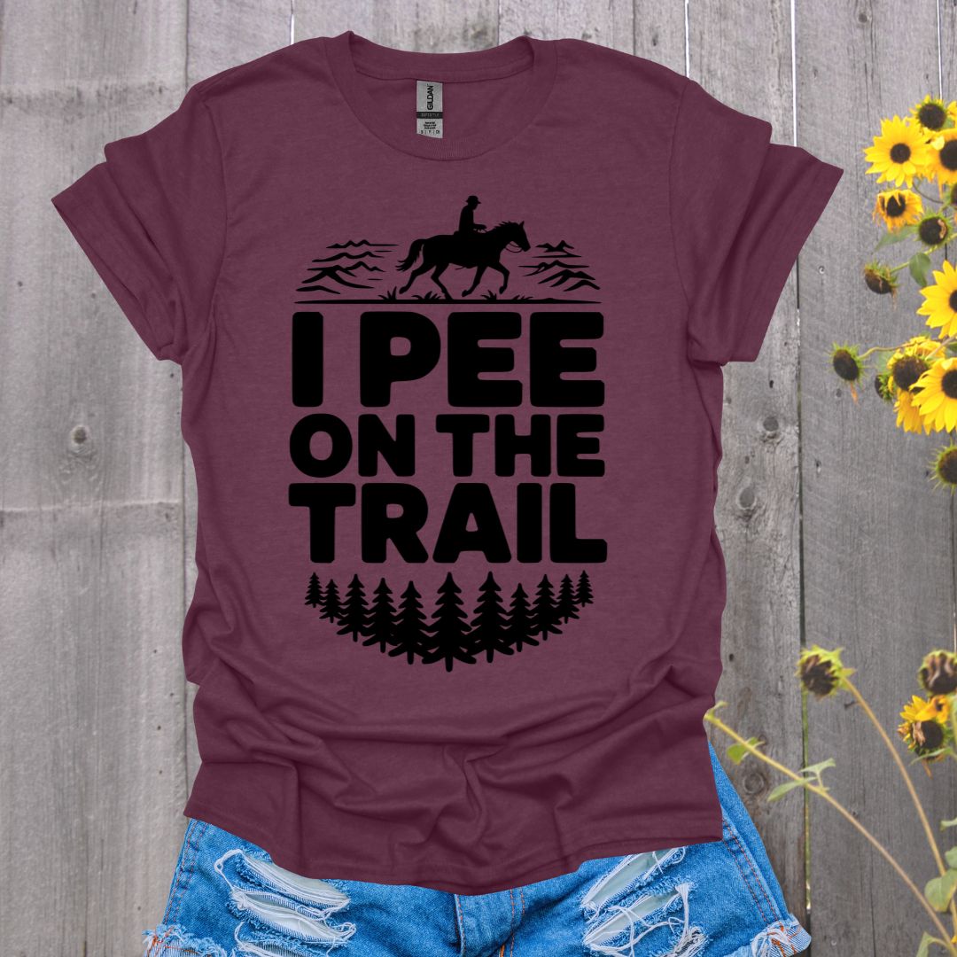 Pee On the Trail Horse T-Shirt