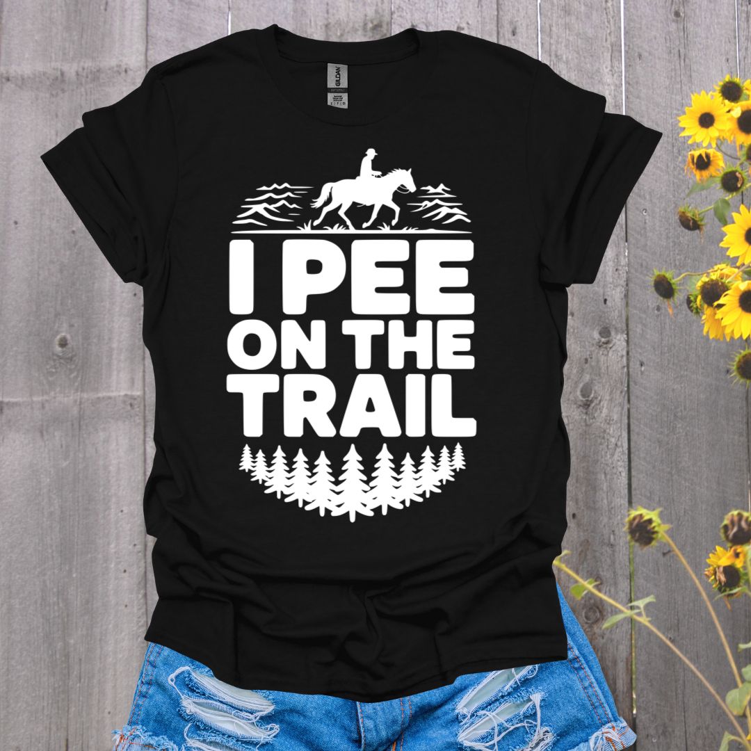 Pee On the Trail Horse T-Shirt