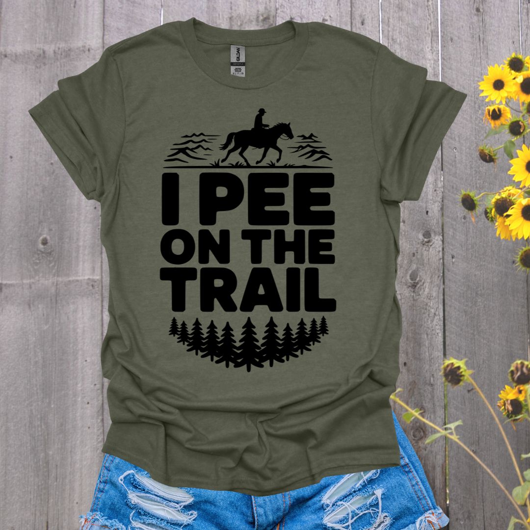 Pee On the Trail Horse T-Shirt
