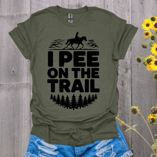 Pee On the Trail Horse T-Shirt