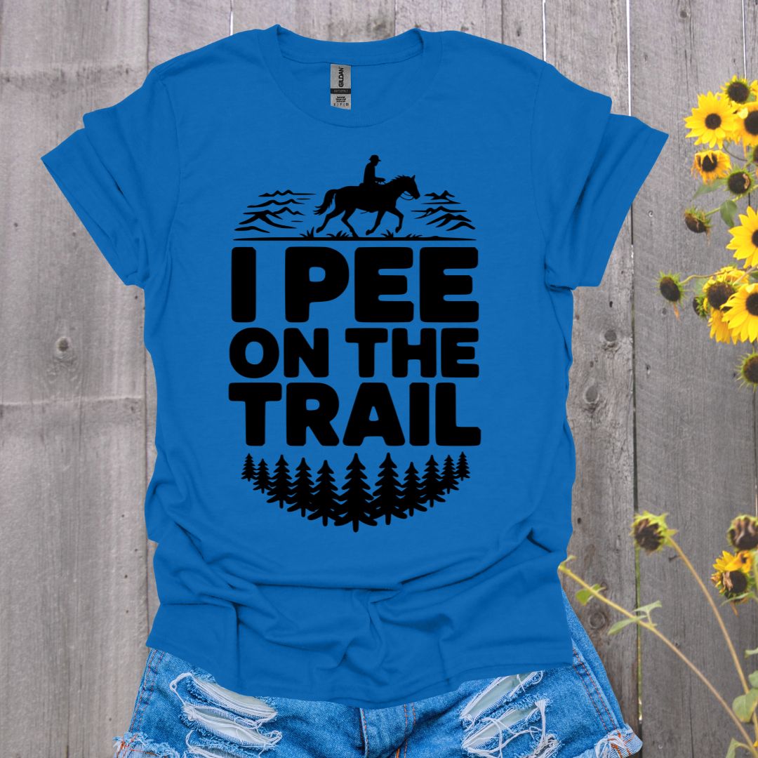 Pee On the Trail Horse T-Shirt
