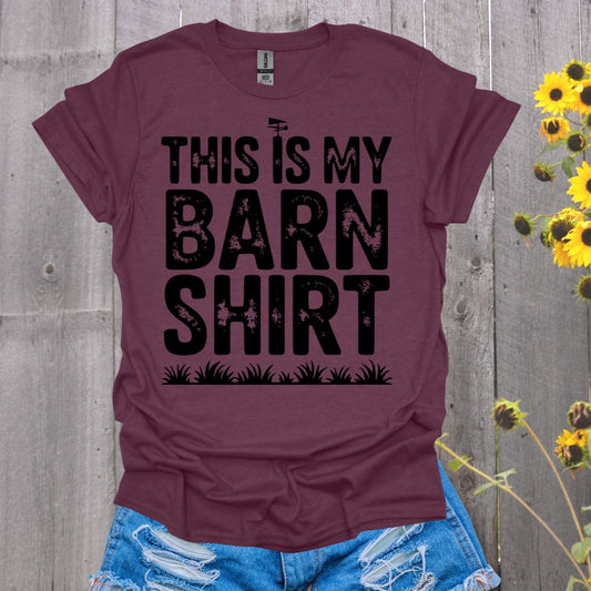 Barn Shirt Horse T-Shirt
