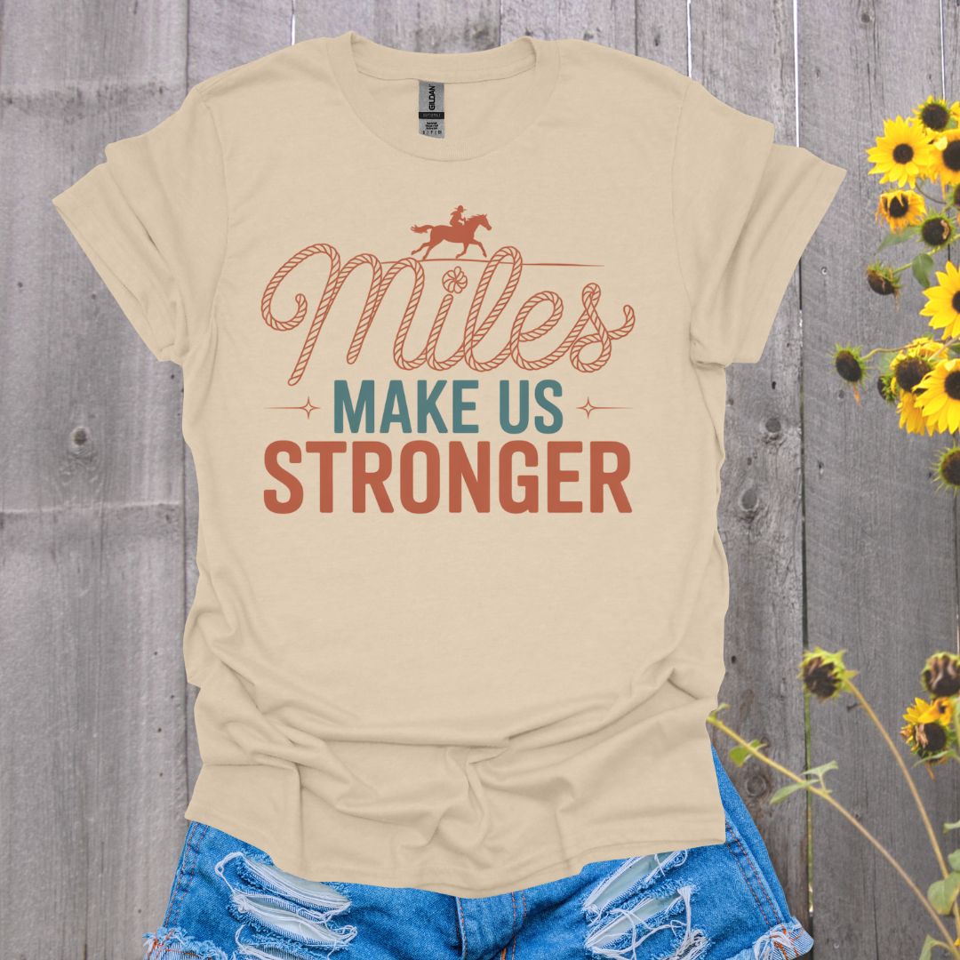 Miles Stronger Horse T-Shirt
