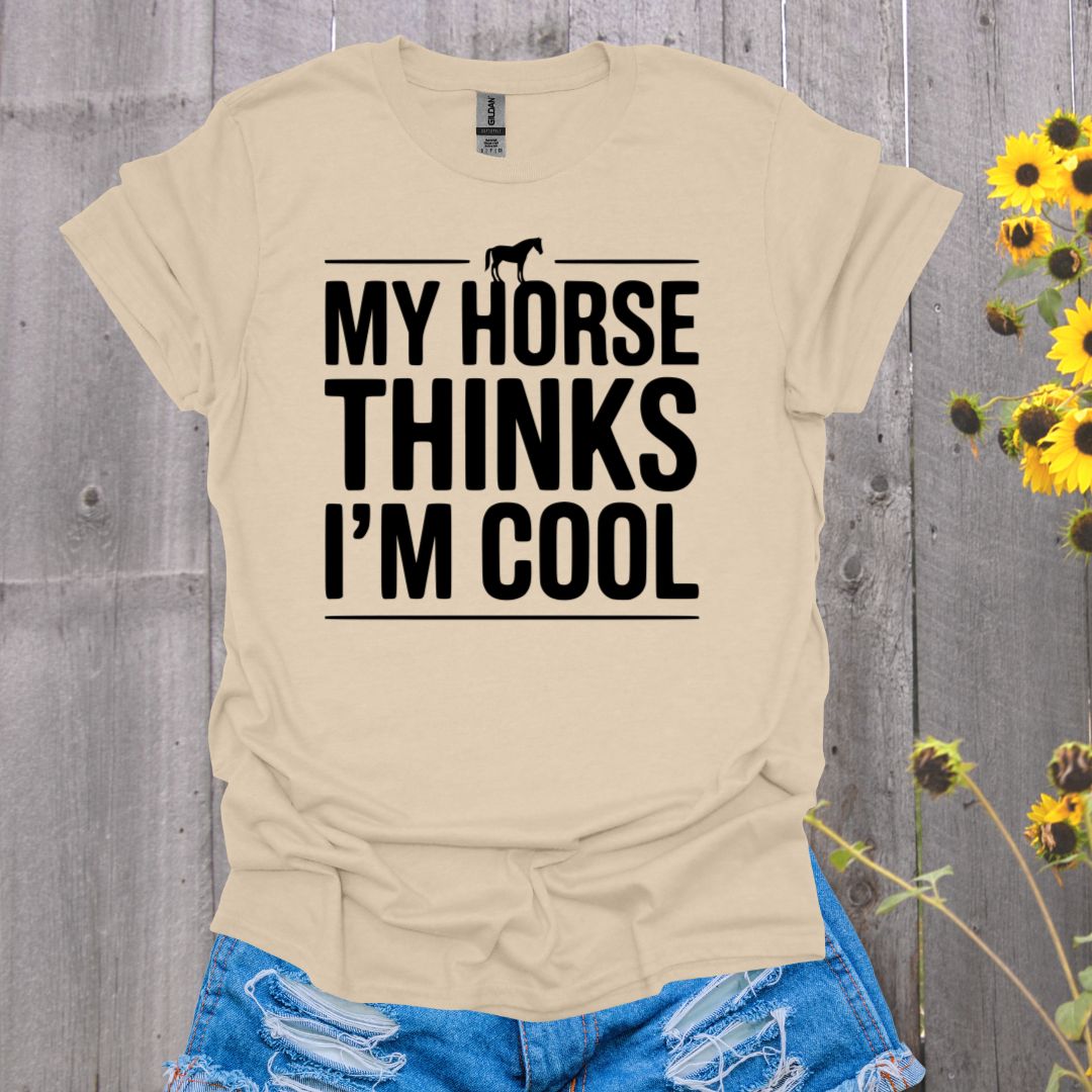 I'm Cool Horse T-Shirt
