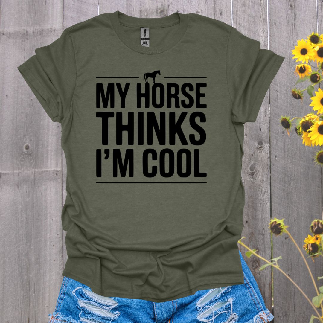 I'm Cool Horse T-Shirt