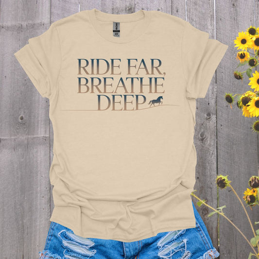 Breathe Deep Horse T-Shirt