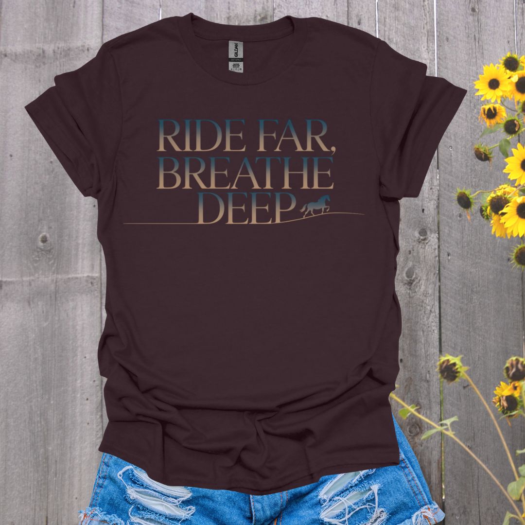 Breathe Deep Horse T-Shirt