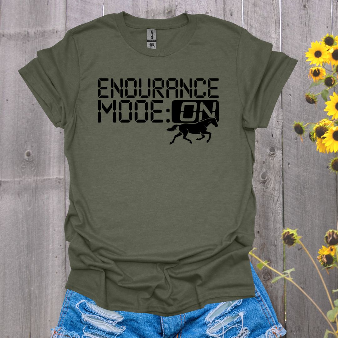Endurance Mode Horse T-Shirt
