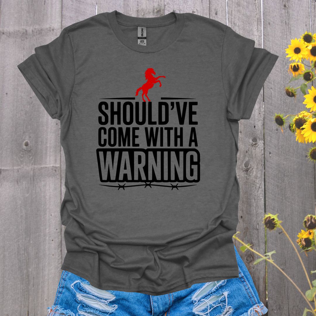 Warning Horse T-Shirt