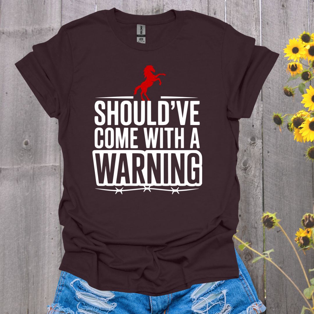 Warning Horse T-Shirt
