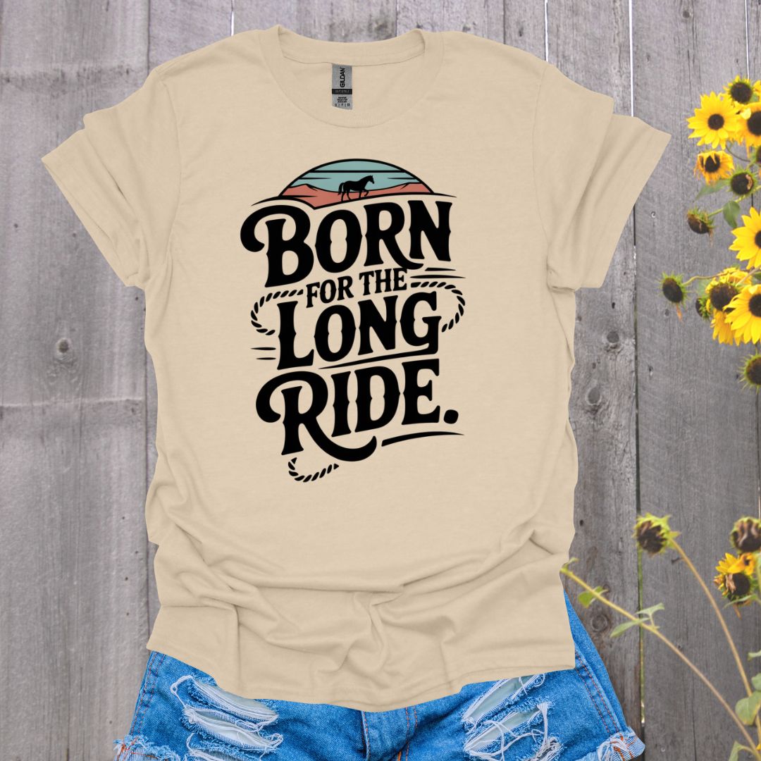 Long Ride Horse T-Shirt