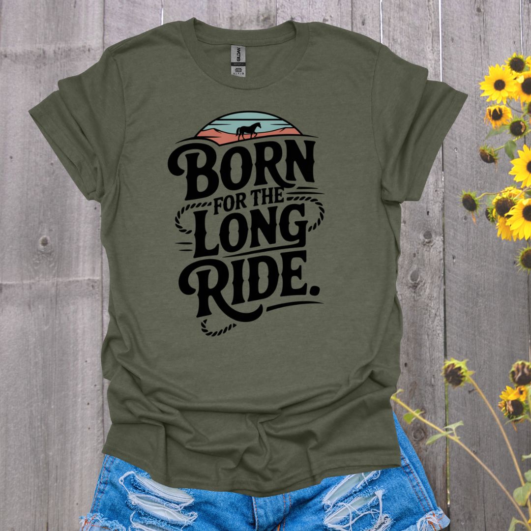 Long Ride Horse T-Shirt