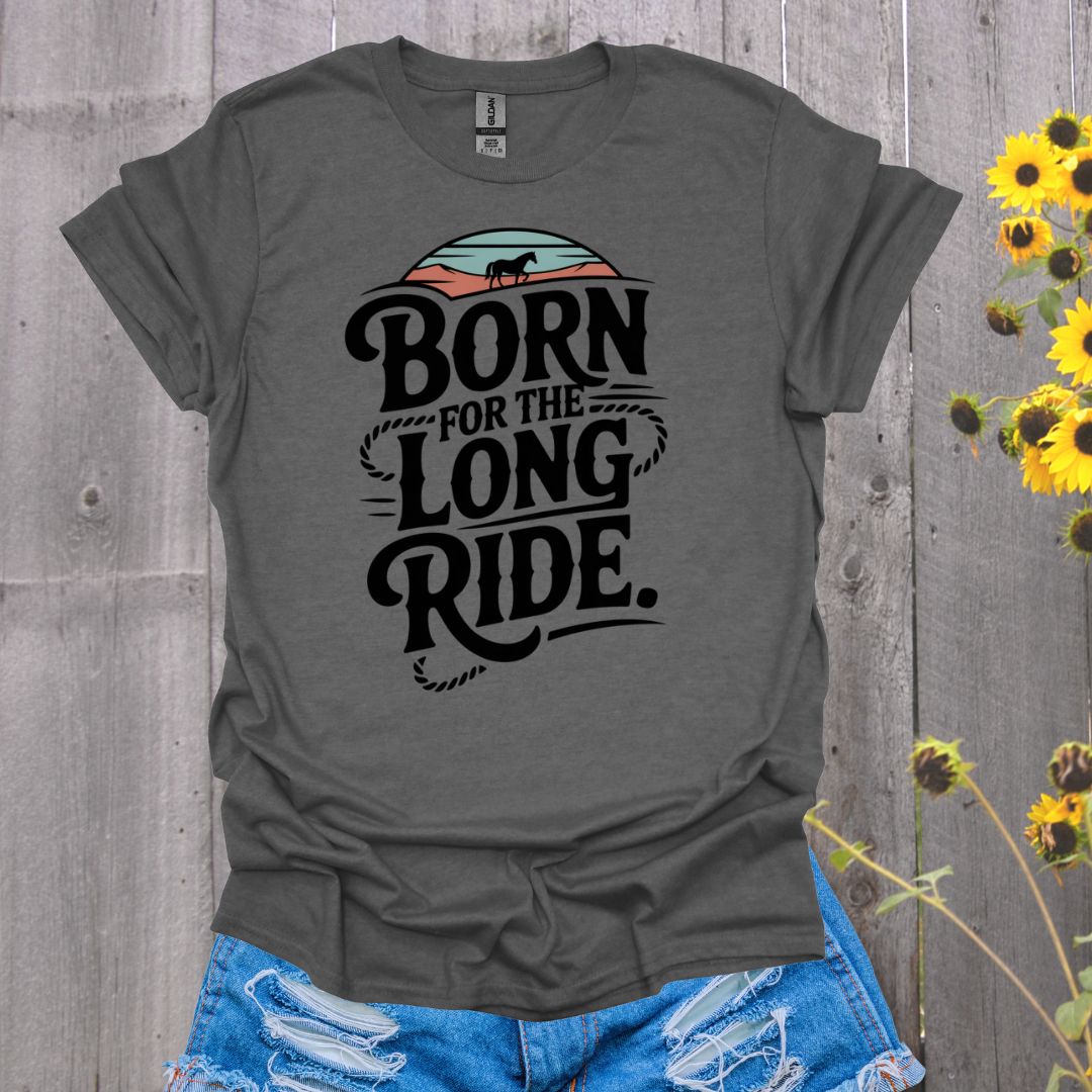 Long Ride Horse T-Shirt