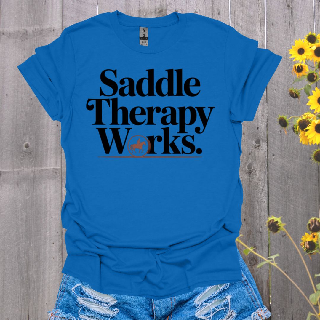 Saddle Therapy Horse T-Shirt