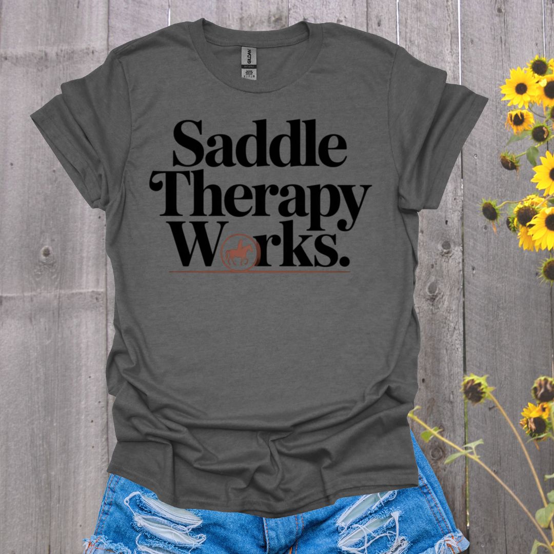 Saddle Therapy Horse T-Shirt