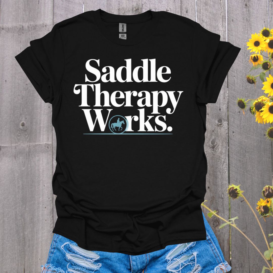 Saddle Therapy Horse T-Shirt