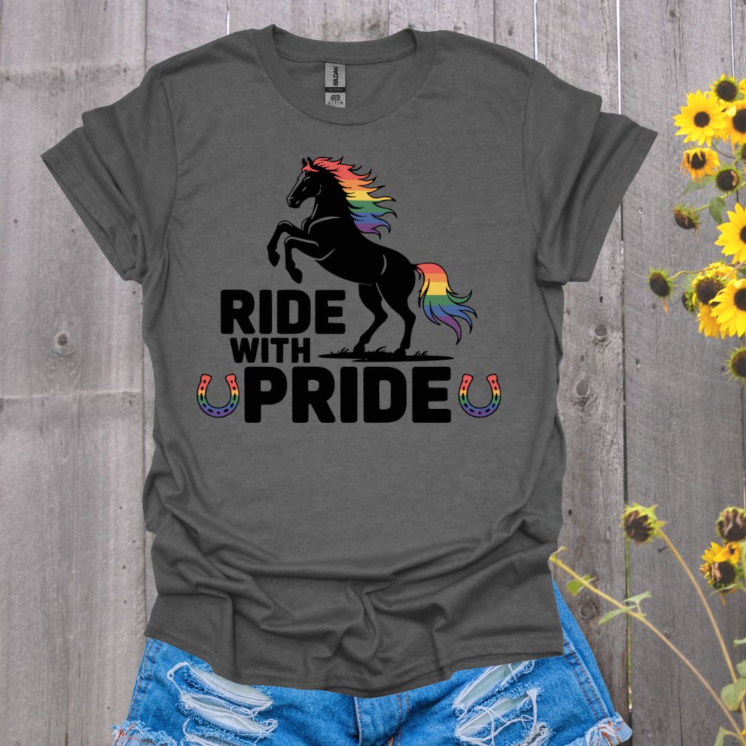 Rainbow Pride Horse T-Shirt