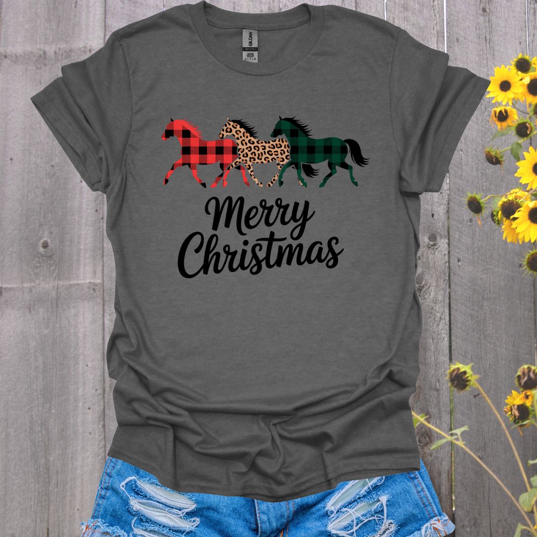 Merry Christmas Horse T-Shirt