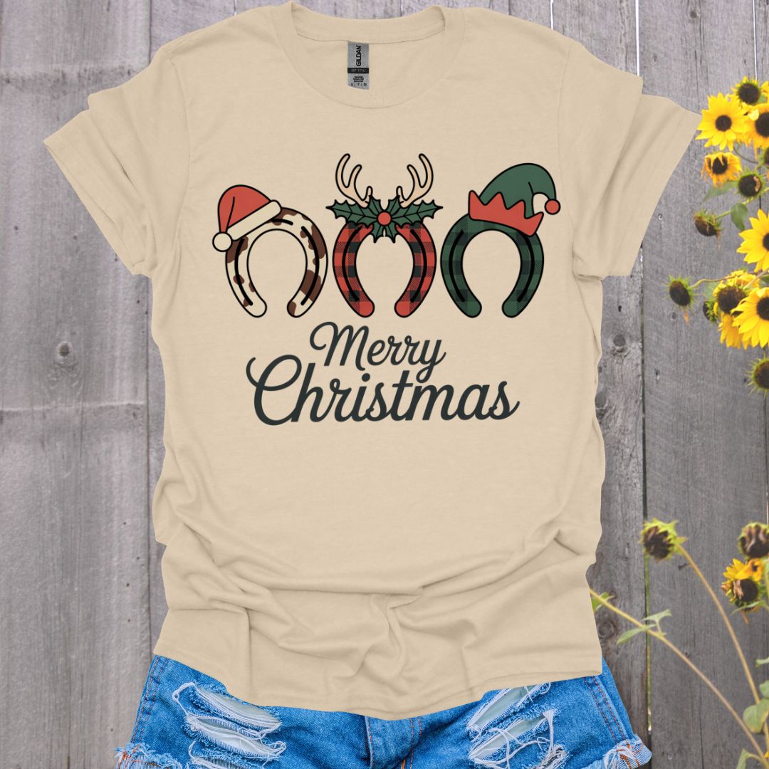 Horseshoe Christmas T-Shirt