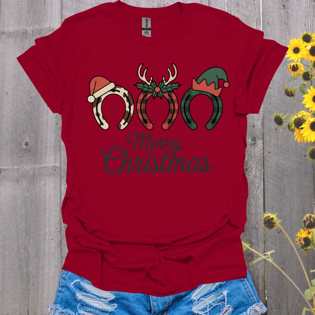 Horseshoe Christmas T-Shirt