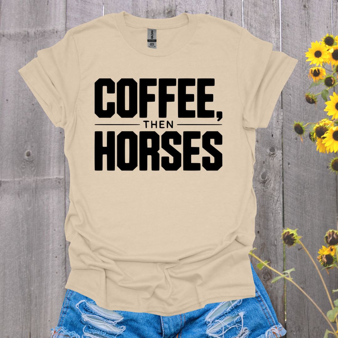 Coffee & Horses T-Shirt