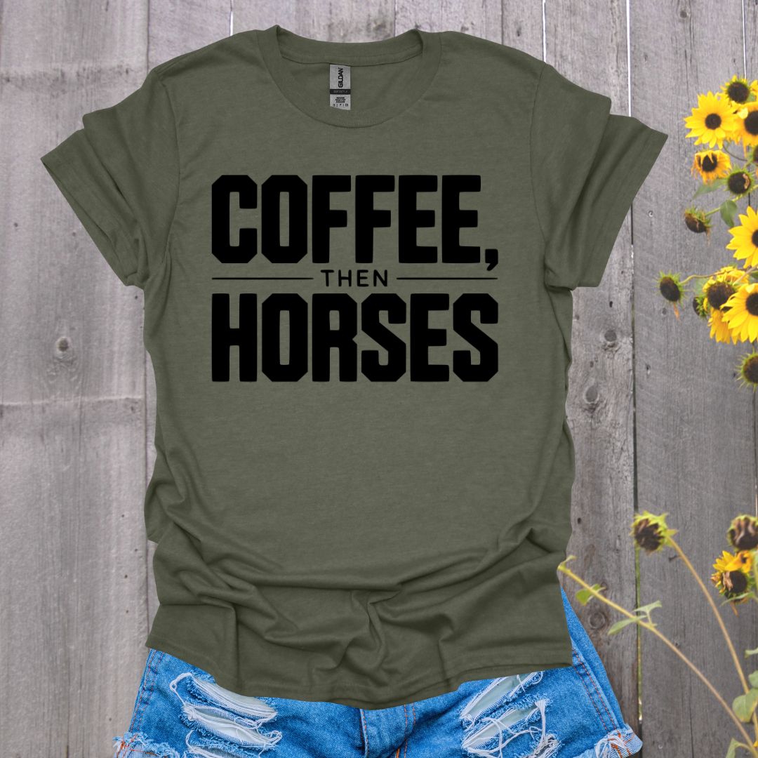 Coffee & Horses T-Shirt