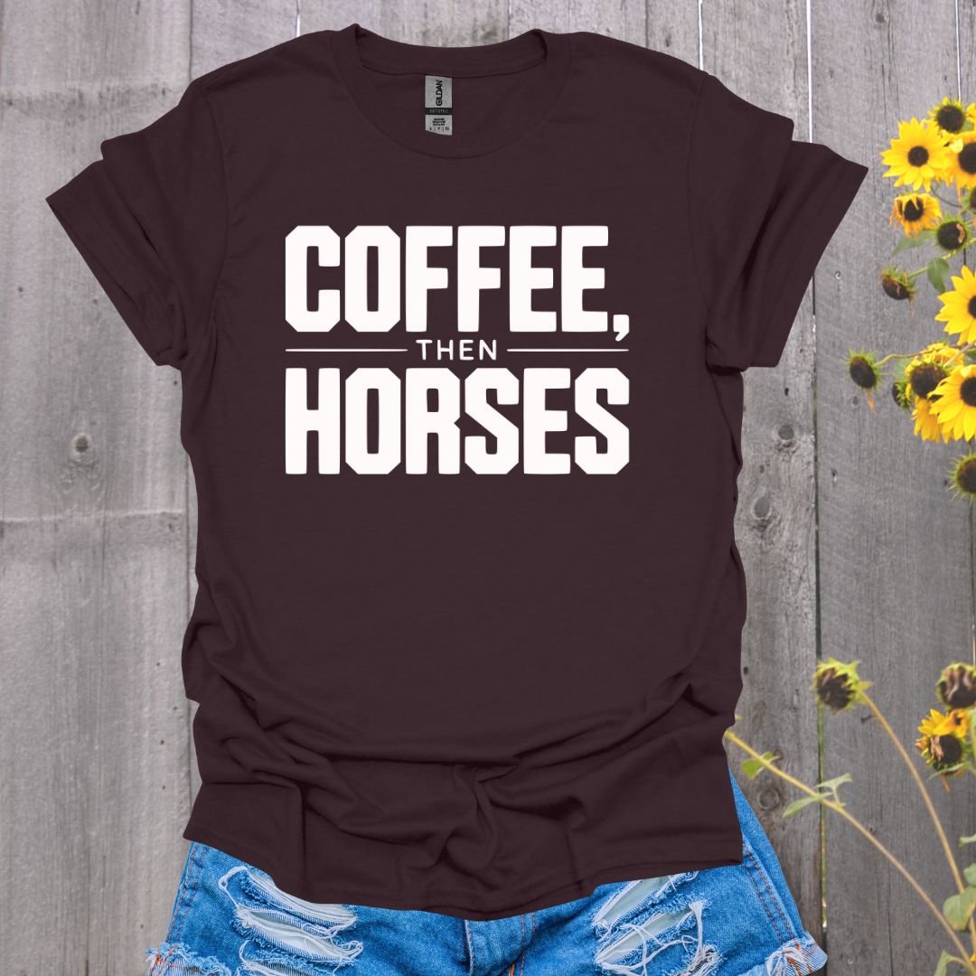 Coffee & Horses T-Shirt