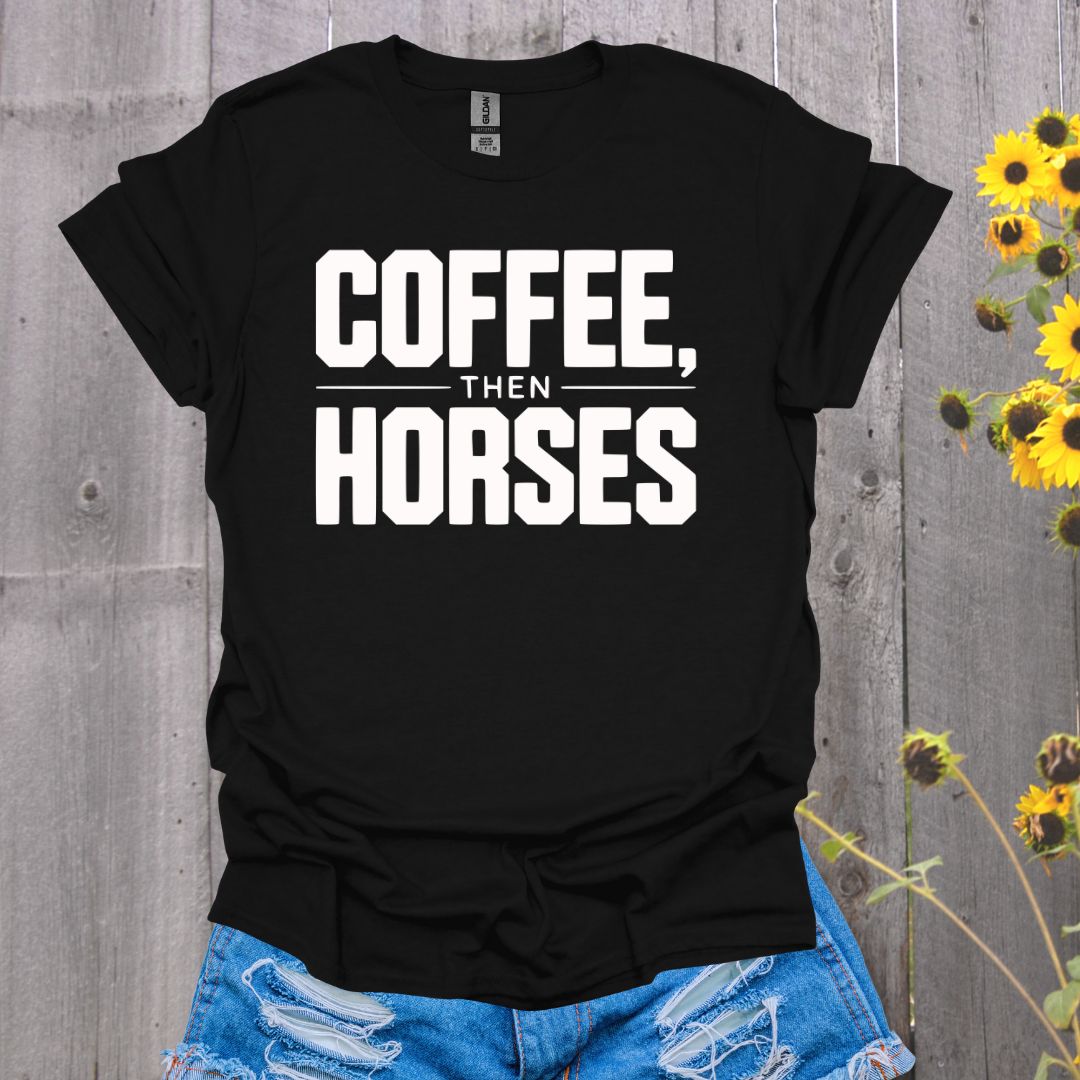 Coffee & Horses T-Shirt