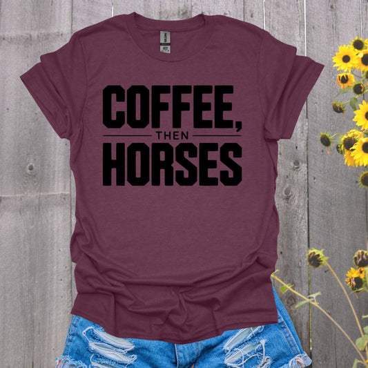 Coffee & Horses T-Shirt