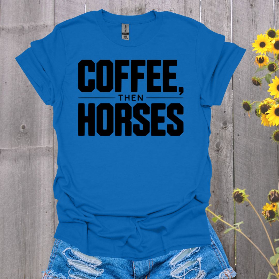 Coffee & Horses T-Shirt